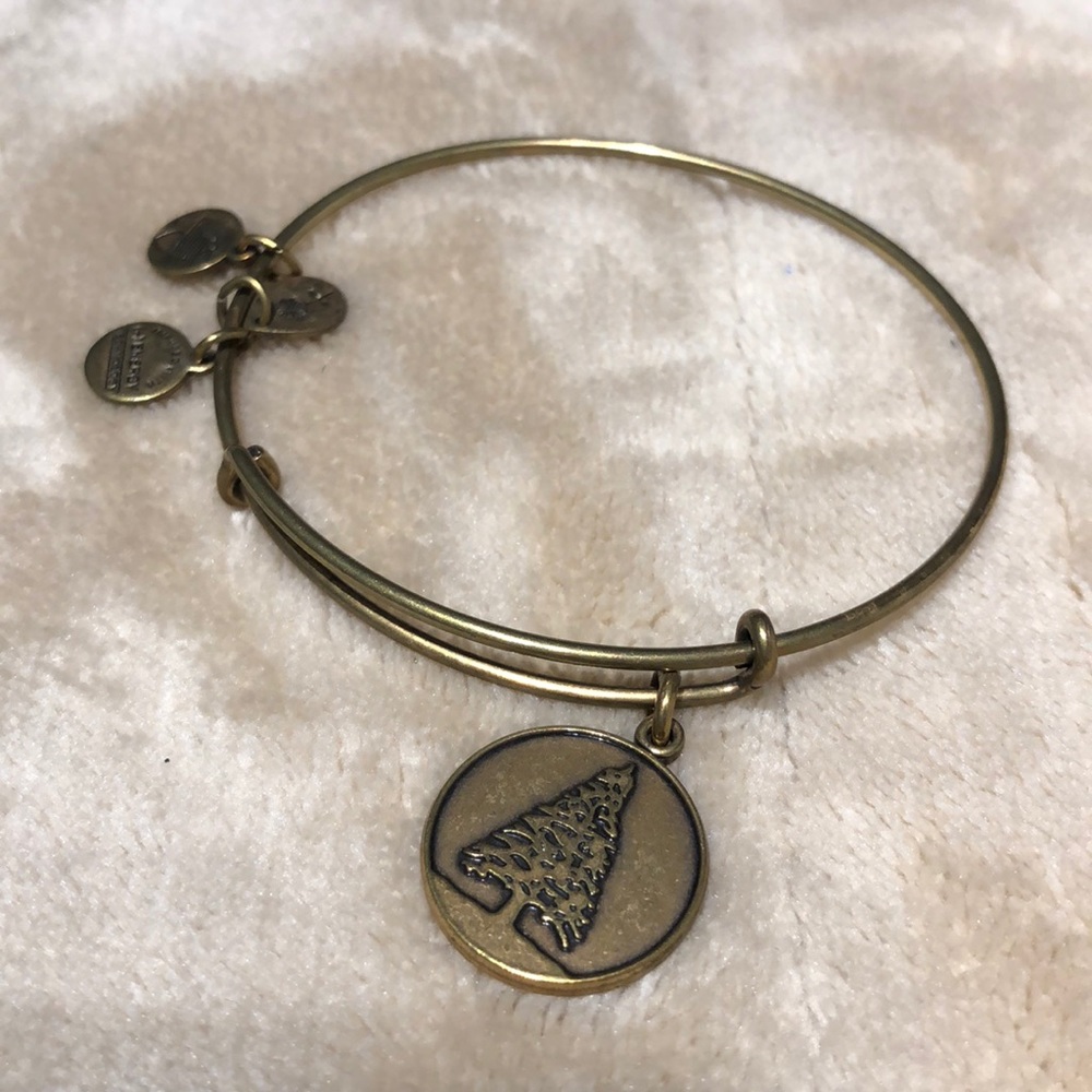 ALEX AND ANI bangle! Fir tree!